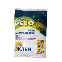 Клей обойный ART DEКO универсальный 200гр (30) ПАКЕТ (*1)