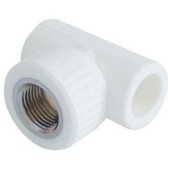 Тройник п/п комбинир. KALDE вн. резьба ф 32х3/4