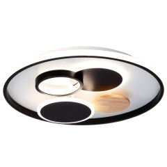 Светильник AMBRELLA FL4802 WH/BK 70W 3000K-6400K d500 белый/черный