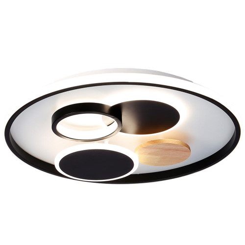 Светильник AMBRELLA FL4802 WH/BK 70W 3000K-6400K d500 белый/черный