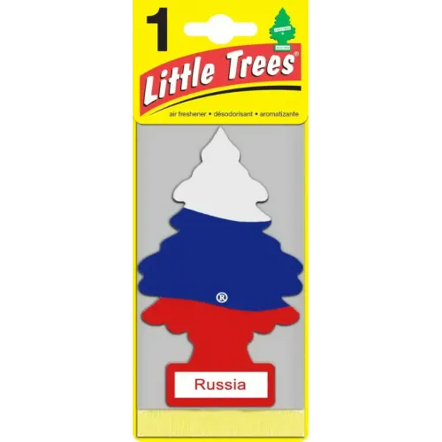 Ароматизатор LITTLE TREES Российский флаг (U1P19974RUSS)