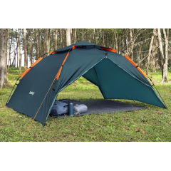 Палатка туристическая Bestway Alpine Dome 4 Tent 4-х местная (70+210+70см)x240x138см, 110гр/м2 (68142BW)
