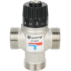 Клапан трехходовой GAPPO термосмесительный ф 1