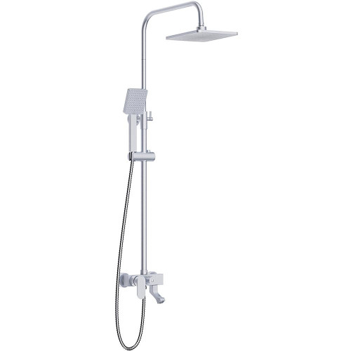 Душевая стойка FRUD R24001 серебро