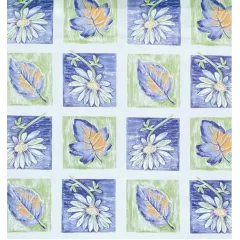 Пленка самоклеящаяся D&B 8м-45см 8083 (цветы и листья син) (20)