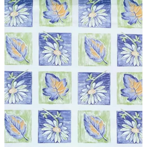 Пленка самоклеящаяся D&B 8м-45см 8083 (цветы и листья син) (20)