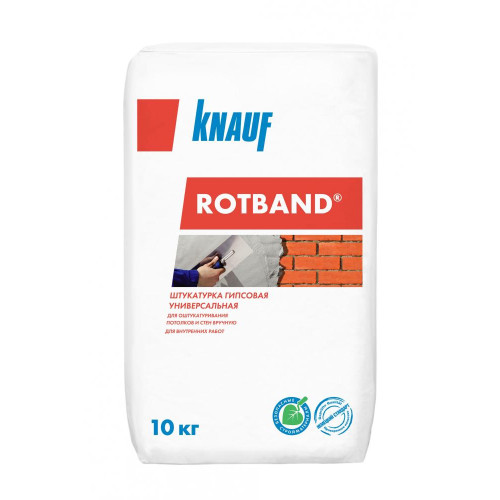 Штукатурка KNAUF РОТБАНД гипсовая 10 кг