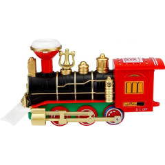 Железная дорога Радость Новогодняя музыкальная, батарейки 2*АА (не входят) НУ-8022