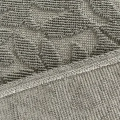 Коврик для ванной 800х1500мм PAMUKLU с рисунком серый MV72434 (272063)