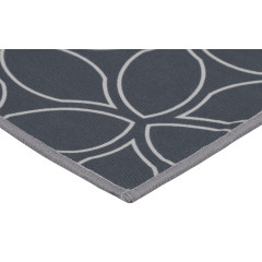 Коврик придверный 900*900мм Vortex Velur Лепестки (24338)