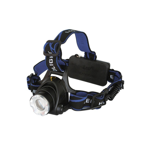 Фонарь налобный ULTRAFLASH LED Е150 (LED*1) 3 режима акк. 2х18650 з/у (556472)