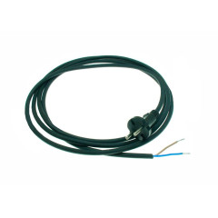 Кабель сетевой для дрелей и МШУ до 4 kw, L-2,85 м (2х1,5х2,85м) (824)