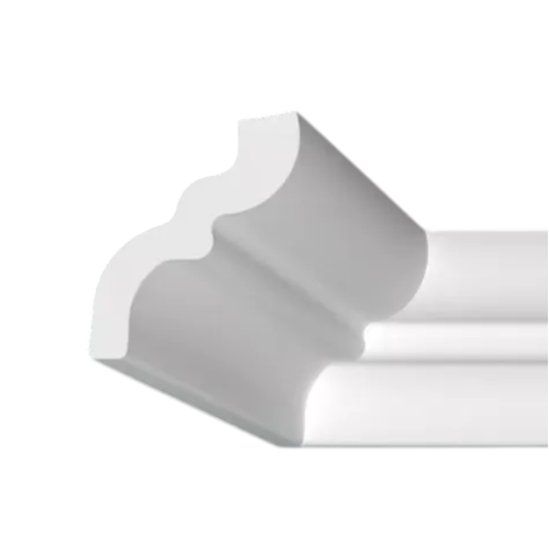 Плинтус потолочный ПРАЙМДЕКОР S-50 XPS 40/50  (85)