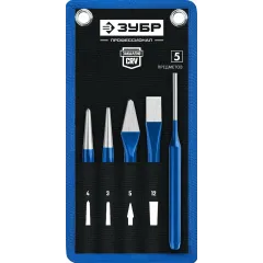 Набор зубил и кернеров ЗУБР 5 предметов (21070-H5)