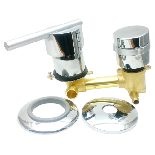 Смеситель для душевой кабины на 2 положения к F, T серии (меж осевое 105мм)