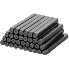 Набор клейм буквенных БелИн №2, 2мм (5382)