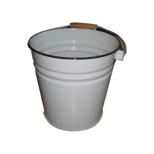 Ведро эмаль 12л б/крышки 2с27 без рисунка Северсталь