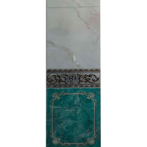 Панель ПВХ Unique 2,7*0,25*8 Море с глиттером (лазерная печать) (12)