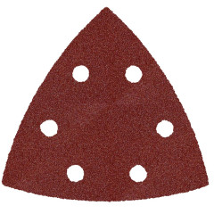 Насадка для резака ПРАКТИКА (240-478) 93мм шлиф листы  дельта VELCRO 6 отверстий P360