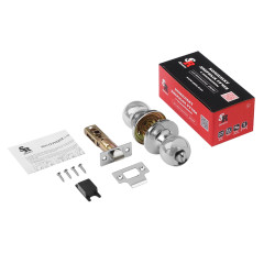 Защелка ISP ЗШ-03 Э (хром) сануз. Нора-М (3247)