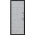 Дверь метал. 7,5 см Гарда Букле черный/Бетон снежный NEW (2050*960, Правая)