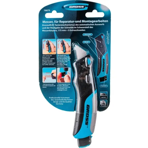 Нож технический GROSS 175 мм (78879)