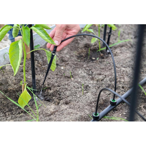 Полив капельный Жук от водопровода на 30 растений с таймером (8211-00)