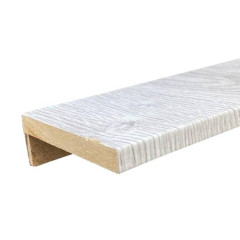 Наличник Voron Doors телескоп., покрытие ПВХ Дуб Арктик, 70*25, 2200