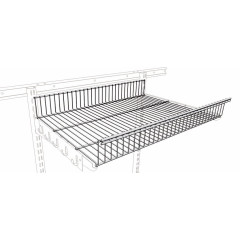 Корзина стационарная 603*440*85 GS чёрная