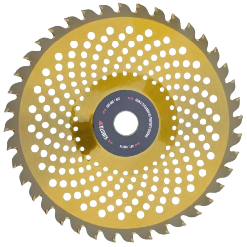 Диск для триммера UFO Gold Yakuza 40-зуб, 255х25,4х1,3 с победит. напайками