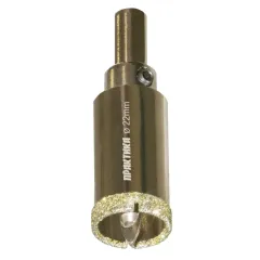 Коронка алмазная ПРАКТИКА д/керамогранита 22мм (917-583)