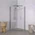 Душевое ограждение ТРИТОН Дека-Графит 90х90 пятиугольное (без поддона)