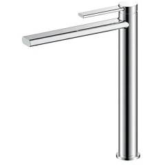 Смеситель для умывальника FRAP F1067-2 хром, высокий