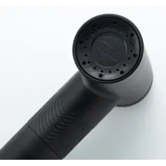 Душ гигиенический GAPPO G7295-16 со смесителем, бумагадержателем и полочкой, чёрный