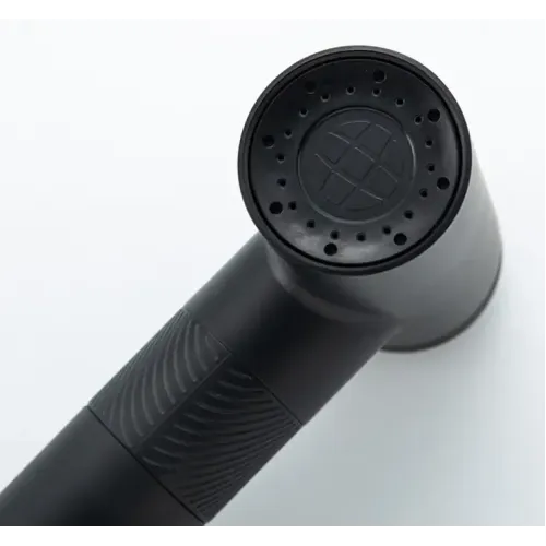 Душ гигиенический GAPPO G7295-16 со смесителем, бумагадержателем и полочкой, чёрный