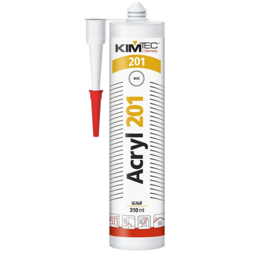 Герметик акриловый KIMTEC 201 белый 280 мл