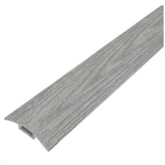 Порог с кабель-каналом 42мм 1,6м Дуб пепельный ПВХ (ПМК42-1,6 210 ИДЕАЛ)