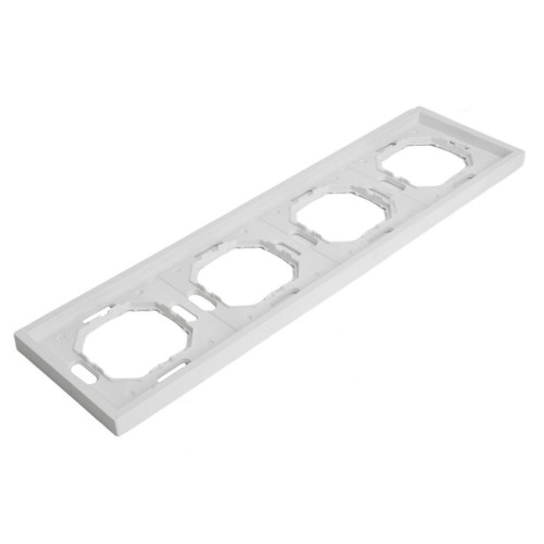 Рамка 4-пост ЭМИЛИ белый PFR00-5004-01