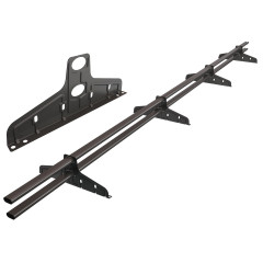 Снегозадержатель трубчатый овальный Т4 d40x20 1000 (RAL 8017 Шоколад)