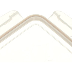 Контейнер пищевой IDEA Фреш прямоугольный 1400мл капучино (342456)