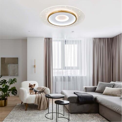 Светильник LED4U L1027-500 WH-GD