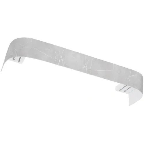 Карниз Ле-Гранд Монолит 7см 2,0м (2ряд) Светло-серый с поворотами (5)