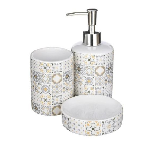 |Набор для ванной VETTA 3 предмета керамика, 