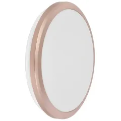 Светильник (LED) 18Вт 4000K круг роз. золото ДПБ 3203 IP54  IEK