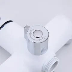 Смеситель для ванны FRAP F2234 шар. встр. диверт, бел(разноцвет), латунь
