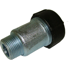 Муфта стальная обжимная GEBO нар. резьба ф 32х1 1/4