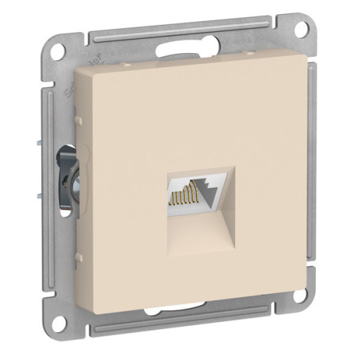 Розетка PC AtlasDesign беж. SchE ATN000283