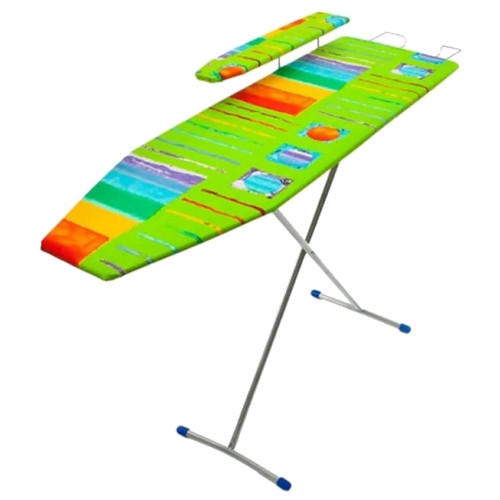 Гладильная доска NIKA Лина 4 112x34,5см ДСП с подрукавником+подставка для утюга (185966)