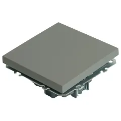 Переключатель 1-кл ЭМИЛИ платиново-серый RSW10-5105-10