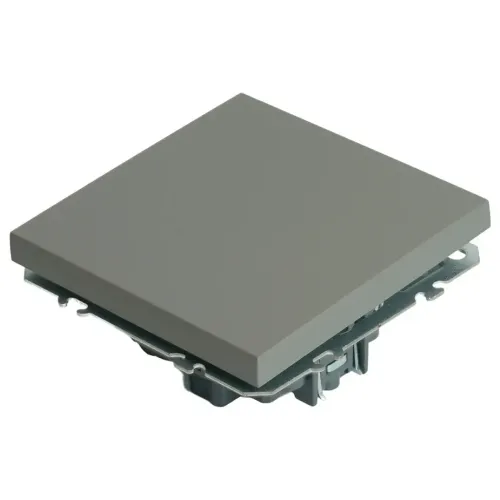 Переключатель 1-кл ЭМИЛИ платиново-серый RSW10-5105-10